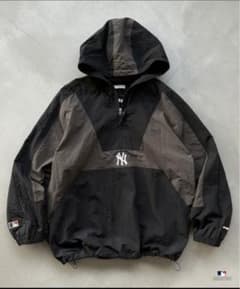 Perushu × MLB ナイロンアノラックプルオーバー Yankees - メルカリ