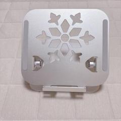 MacBook Air Pro ノートパソコン　スタンド　シルバー　折りたたみ