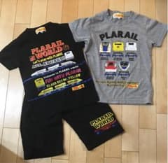 プラレール　男児パジャマ　上2枚組のサムネイル