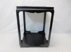 茶道具 三代 田原一斎作 木製黒塗 宗旦好写 高麗卓 茶棚 水指棚 紙箱 茶道具 三代 田原一斎作 木製黒塗 宗旦好写 高麗卓 茶棚 水指棚 紙箱