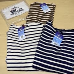 90s ヴィンテージ セントジェームス バスクシャツ T6 ボーダー ロンT