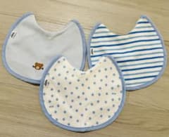 MIKI HOUSE FIRST スタイ 3枚セットのサムネイル