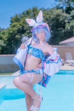 兎田ぺこら 水着 コスプレ衣装 フルセット - メルカリ