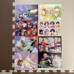 アニメキャラクター ポストカード 8枚セット - メルカリ