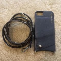 BANDOLIER ブラック レザー スマホケース（iPhone 8/7/6）のサムネイル