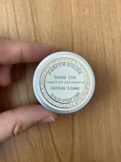 《お値下げ中》サンタール・エ・ボーテ　cotton linen  練り香水のサムネイル