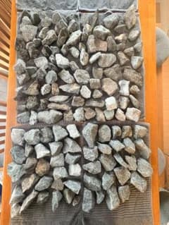 【約40kg】サウナストーンのみ 香花石（天然石） MISAストーブ使用品 約40kg】サウナストーンのみ 香花石（天然石） MISAストーブ使用品