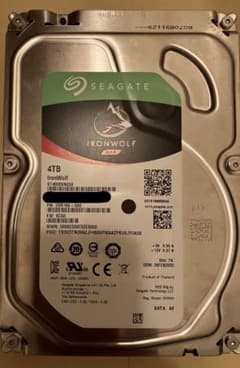Seagate IronWolf 4TB HDD ST4000VN008 - メルカリ