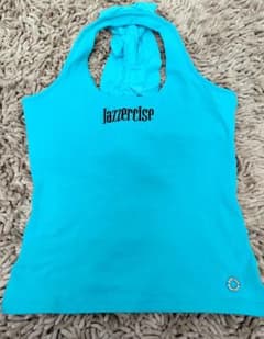 Jazzercise タンク トップ ターコイズブルーのサムネイル