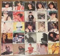 中森明菜 ワーナーパイオニア シングルレコード コンプリートセット