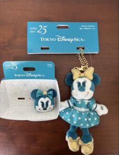 ディズニーシー　スパークリングジュビリー　ぬいぐるみチャーム　リングセット 東京ディズニーシー“スパークリング・ジュビリー”開催中！ ぬいぐるみ