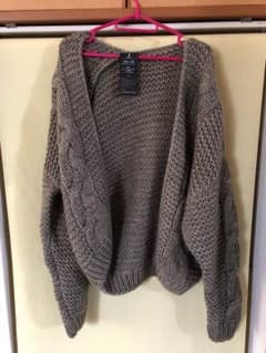 n様専用♡ミニマルケーブルニットカーディガンのサムネイル