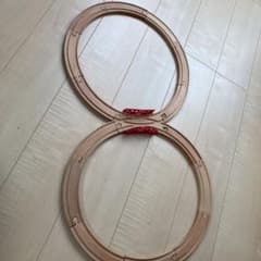 木製　列車レールセットのサムネイル