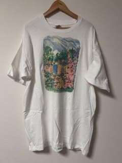 90s 印象派 アートT USA製 シングルステッチ - メルカリ