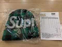 SUPREME big logo beanie 緑 ニットキャップのサムネイル