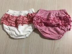 フリルパンツ 2枚セット プラチナムベイビーのサムネイル