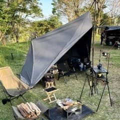 tokyocrafts 　ダイヤフォートTC ソロテント　グレー キャンプ ダイヤフォートTCソロテント(軍幕パップテント) - 東京クラフト【公式