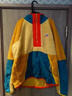 NIKE ハーフジップ フリースジャケット マルチカラー Lのサムネイル