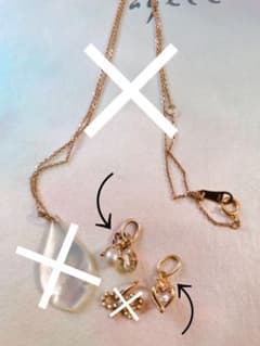 ノジェス ネックレスチャーム2点のサムネイル
