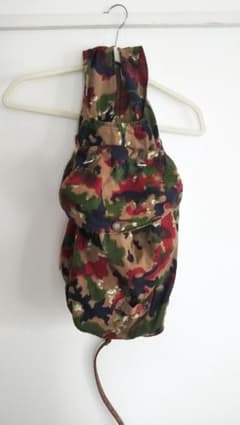 スイス軍 迷彩 アルペンカモ バッグリメイク品のサムネイル