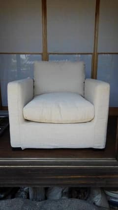 美品　大塚家具　一人掛け　ソファーのサムネイル
