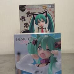 初音ミク 猫耳Tシャツver. にゃんこ フィギュア 2種セット