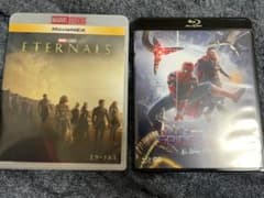スパイダーマンノーウェイホーム エターナルズBlu-rayのサムネイル