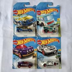 新品・未開封】ホットウィール ミニカー 4台まとめ売り セット - メルカリ