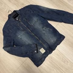 美品 オーシャンパシフィック デニム ダブルライダーズジャケット ３L 美品 オーシャンパシフィック デニム ダブルライダーズジャケット 3L