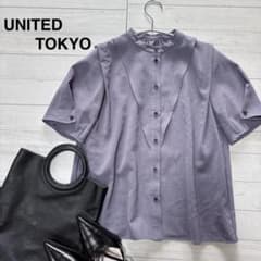美品】入手困難UNITED TOKYOフォルドボリューム袖ブラウス - メルカリ