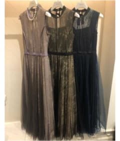 もえ様専用 ドット＆レースドレスのサムネイル
