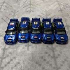 ixo SUBARU IMPREZA 1/43 5台セット ixo SUBARU IMPREZA 1/43 5台セット - メルカリ
