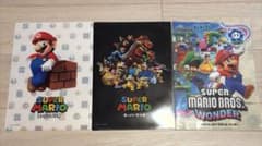 スーパーマリオ クリアファイル 3枚セットのサムネイル