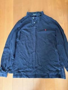 Polo by Ralph Lauren ネイビー ポロシャツ 長袖のサムネイル