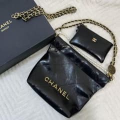 CHANEL VIPノベルティ ショルダーバッグ シャネル ブラック - メルカリ