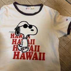 PEANUTS SNOOPY Champion リンガーTシャツのサムネイル