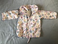 薄手上着90センチ☆花柄のサムネイル
