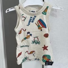 BREEZE サマー・ビーチ柄 タンクトップ サイズ80のサムネイル