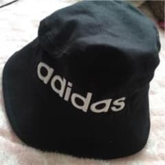 adidas バケットハット バケハ　正規品　黒のサムネイル