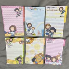 キャラクター メモ帳 6種類12枚のサムネイル