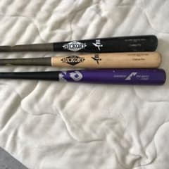 硬式木製バット　HICKORY2本　DEMARINI ケース付きのサムネイル