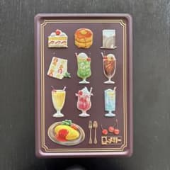 メリーチョコレート 空き缶 レトロ喫茶デザインのサムネイル