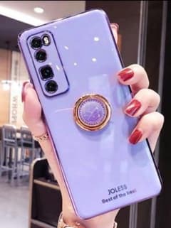 ラス1 新品 iPhone12 リング付きケース パープルのサムネイル