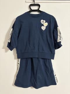 JENNI love セットアップ ネイビー ロゴのサムネイル