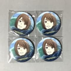 呪術廻戦 ファンパレくじ 家入硝子 缶バッジ F ひゅーひょい E賞 4個