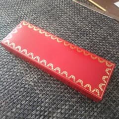 must de Cartier 】ペンケース 箱のみ 【訳あり品】 - メルカリ