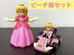 ピーチ姫　プルバックカー&フィギュアのサムネイル