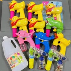 【結婚式】バブルガン　11個セット　トモダシャボン玉液付きのサムネイル