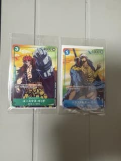 ワンピースカード トラファルガー・ロー ユースタス・キッド セブン プロモカードのサムネイル