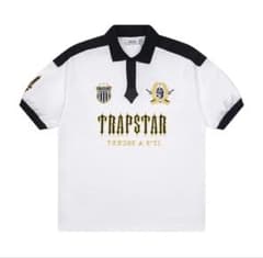 TRAPSTAR ポロシャツ ホワイト ブラック 刺繍新品未使用値下げ中のサムネイル